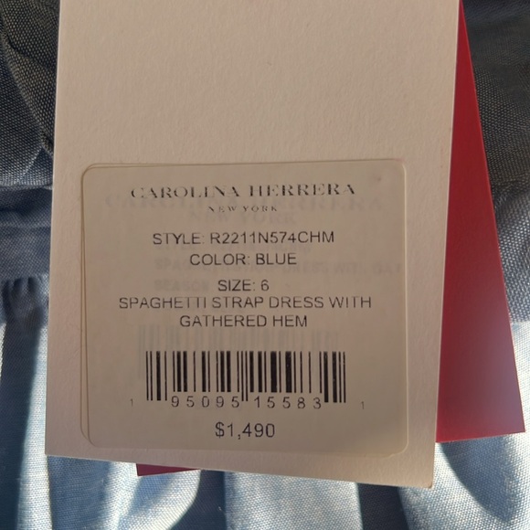 Carolina Herrera spaghetti dress - Picture 7 of 7